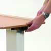 Cefndy Rise and Fall Overbed Table B43 Beech