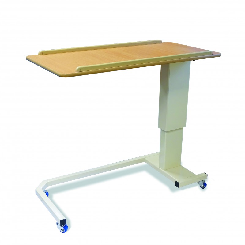 Rise and Fall Overbed Table W/C Friendly Beech