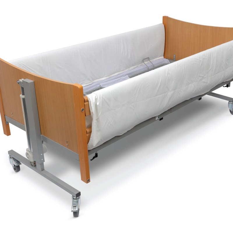 Mesh Connected Full Length Bed Rail Protector
