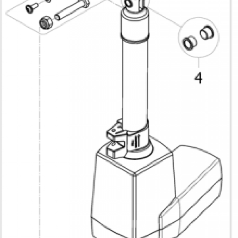 Invacare ISA Compact 140KG Actuator