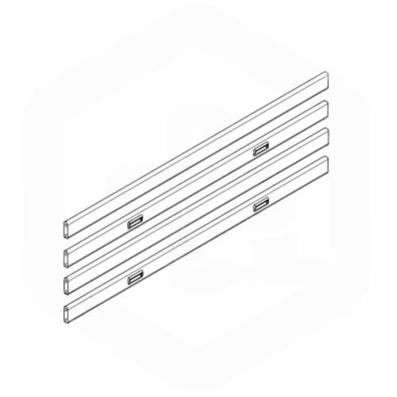 Bella Wood Side Rail Kit, Beech
