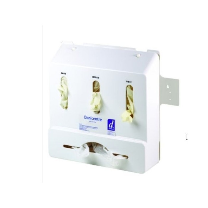 Danicentre Glove and Apron Dispenser with Backplat Danicentre Glove and Apron Dispenser with Backplat